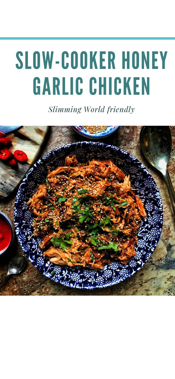 Slowcooker honey garlic chicken The Slimming Foodie Easy healthy