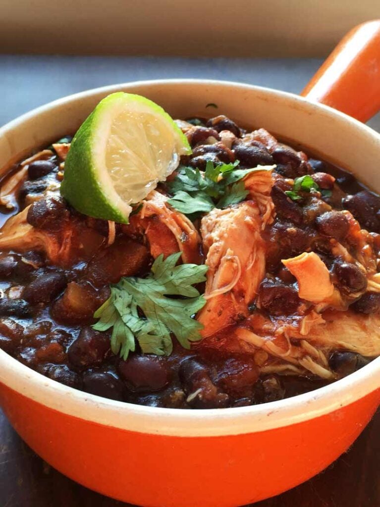 Amazing 5ingredient slowcooker salsa chicken The Slimming Foodie