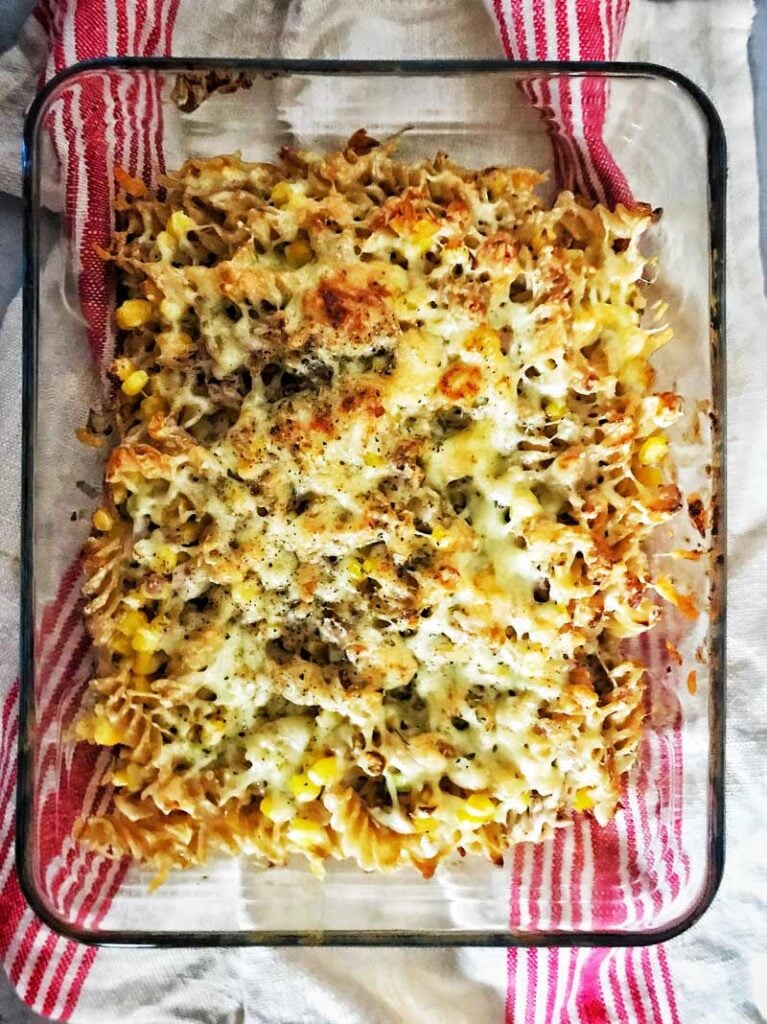 Easy healthy tuna pasta bake The Slimming Foodie