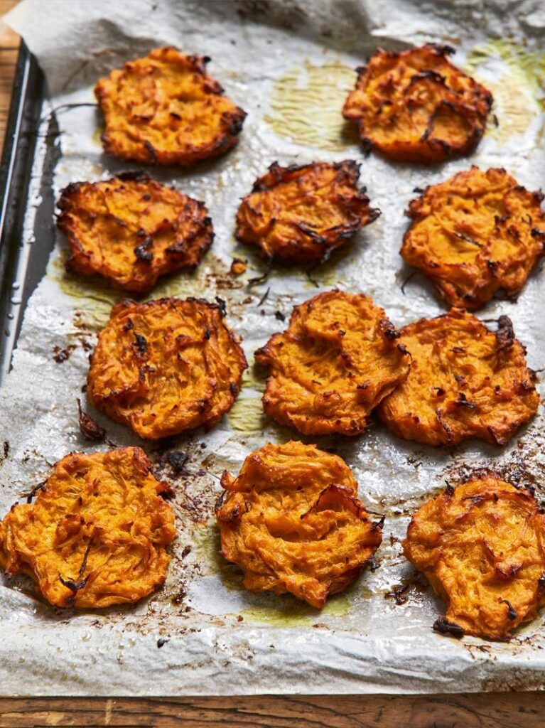 Sweet potato onion bhajis The Slimming Foodie