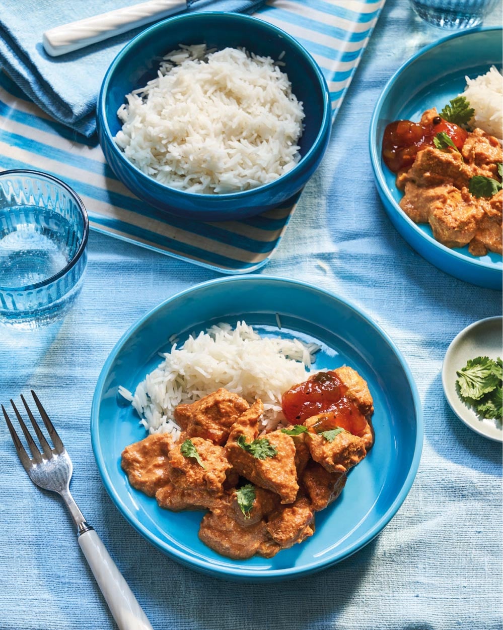 CReamy cashew chicken curry